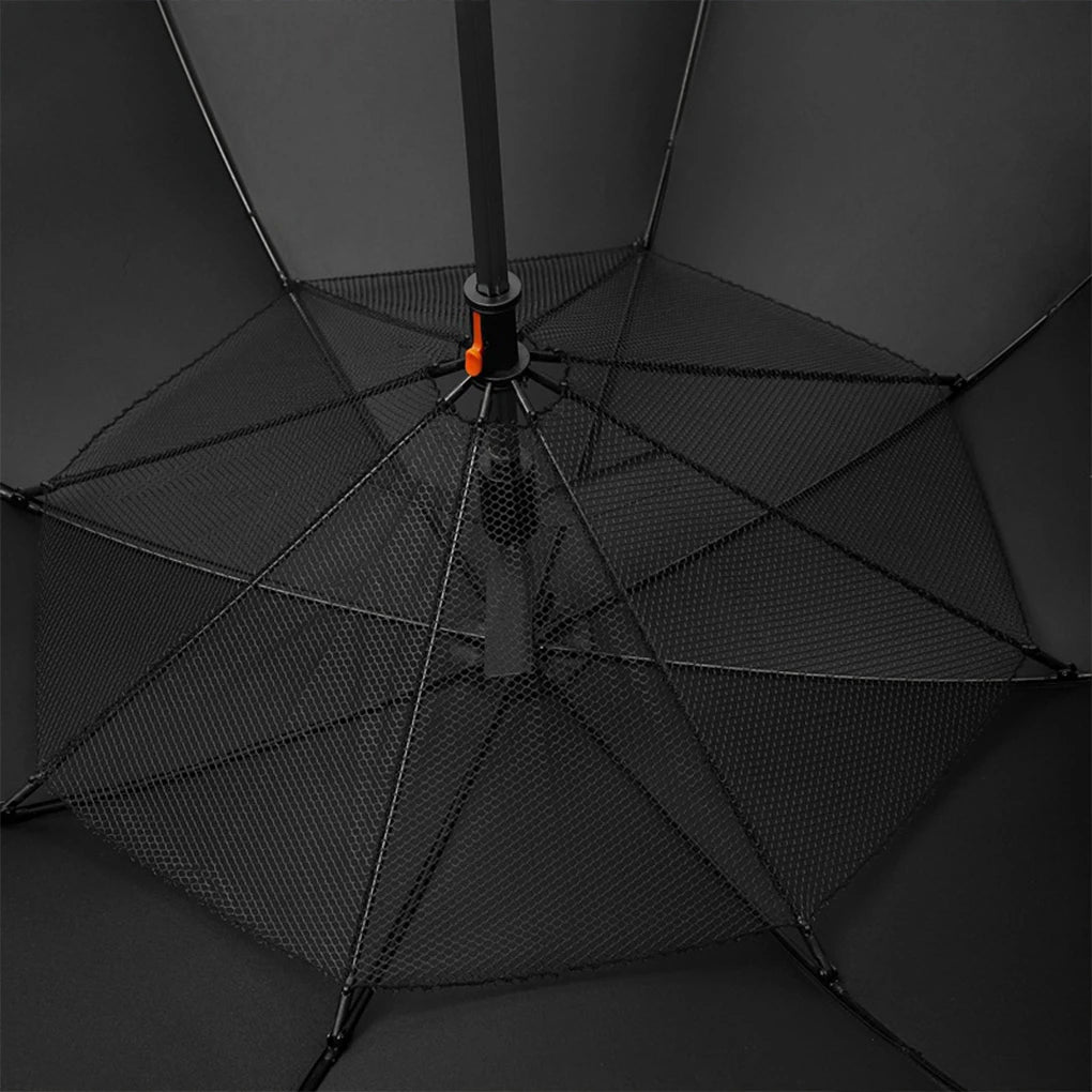 3-In-1 Sun Umbrella with Fan Misting Portable Fan Cooling Umbrella Summer Cooler for Outdoor Beach Outdoor Spray Fan Umbrella