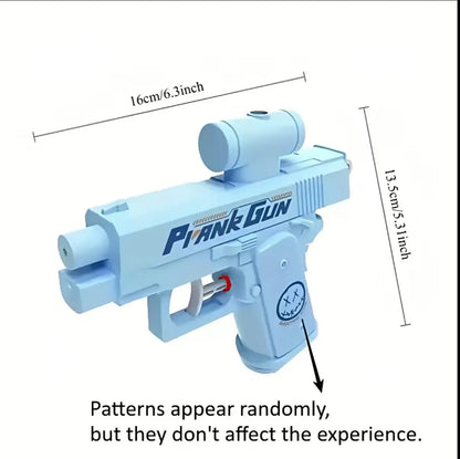 Prank Gun Toy, Creative Double-Sided Watergun, Water Cannon, Ideal for April Fools' Day &Easter Pranks, Fun Party Accessory, Perfect Giftidea, Waterblaster