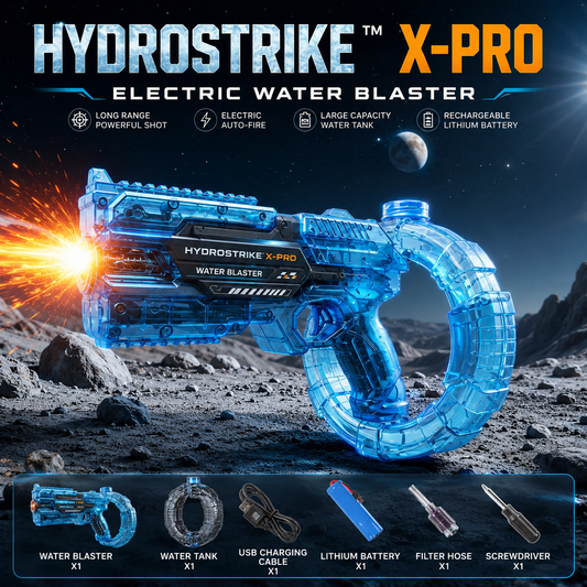 HydroStrike™ X-Pro | Pistola de Agua Eléctrica Automática Recargable