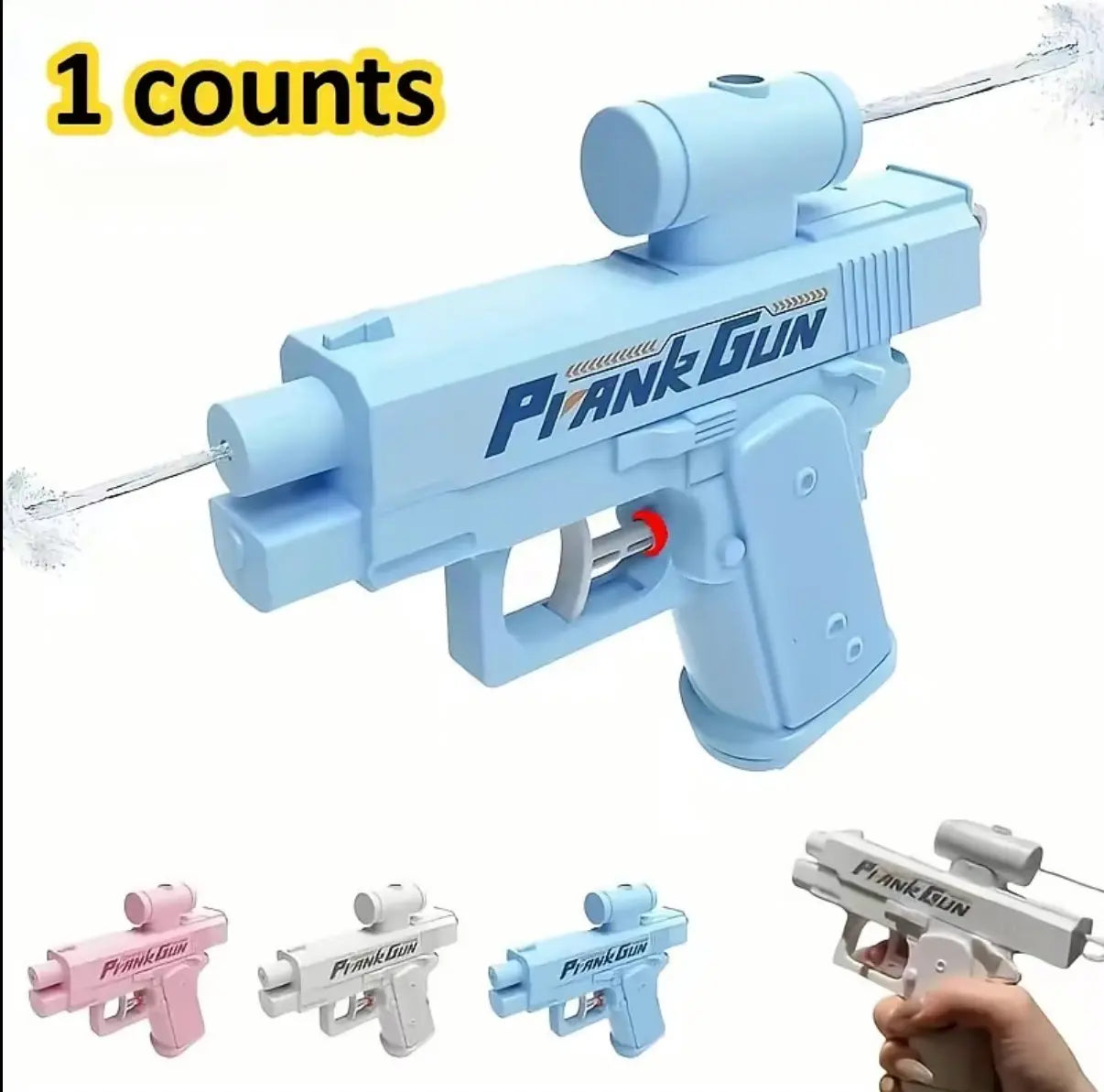 Prank Gun Toy, Creative Double-Sided Watergun, Water Cannon, Ideal for April Fools' Day &Easter Pranks, Fun Party Accessory, Perfect Giftidea, Waterblaster