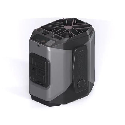10000Mah Waist Fan Wearable Waist Fan 5-Speed Lightweight 40H Outdoor Hands-Free Cooling Work Site Travel Ooutdoor Long-Distance